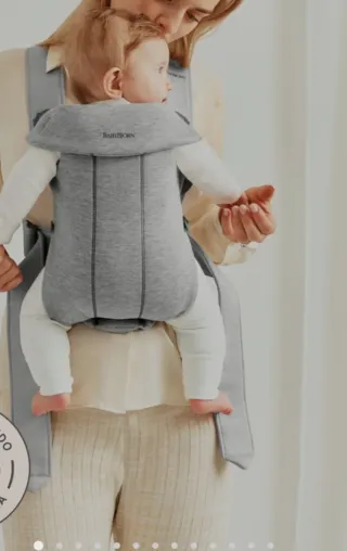 Mochila Porta Bebé BabyBjörn Gris