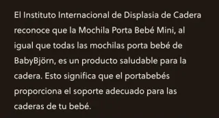 Mochila Porta Bebé BabyBjörn Gris