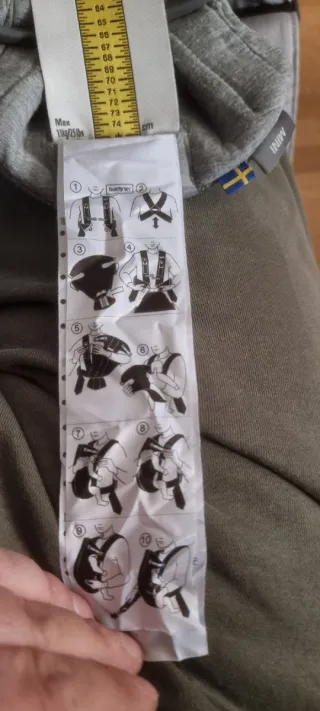 Mochila Porta Bebé BabyBjörn Gris