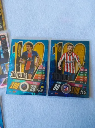 Lote 23 Cromos Topps Club 100 Futbol