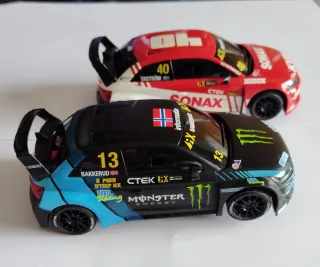 Pareja coches Scalextric Advance