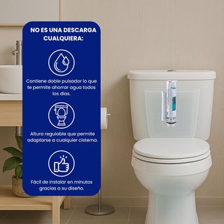 BriTools Descarga Universal para Cisterna WC Orifi