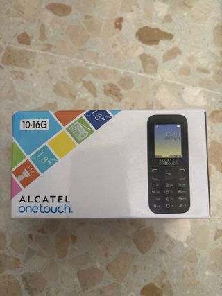 Alcatel 10-16G 1.8 Radio FM Linterna