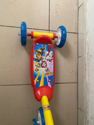 Patinete Patrulla Canina 3 Ruedas