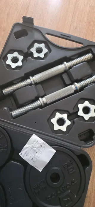 Kit Mancuernas 20kg Decathlon