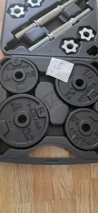 Kit Mancuernas 20kg Decathlon