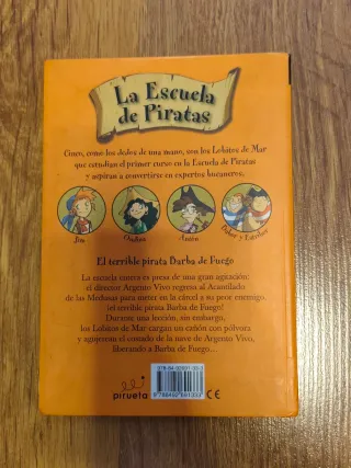 Pack dos libros La Escuela de Piratas