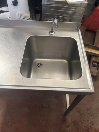 Lavabo de acero inoxidable