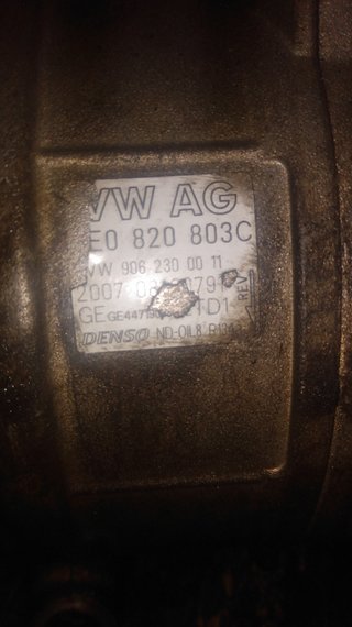 COMPRESOR AIRE ACONDICIONADO VOLKSWAGEN CRAFTER C