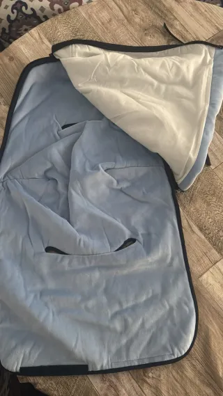Saco de silla de bebé azul marino