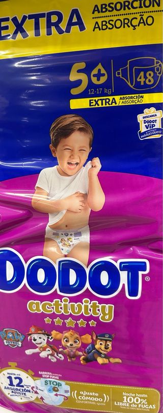 Pañales Dodot Activity Talla 5 (12-17 kg)