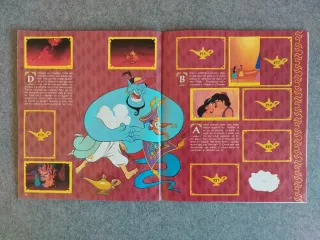 Álbum Cromos Aladdin Panini Disney