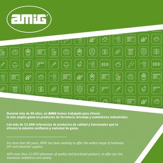 Amig - Manilla para Ventanas Practicables - Abatib