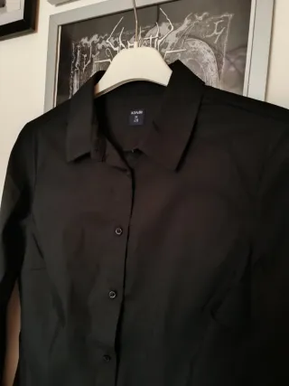 Camicia nera leggera