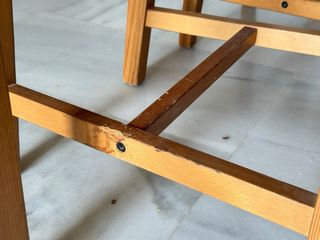 Mesa comedor y 4 sillas JOKKMOKK IKEA