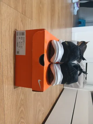 Zapatillas Nike Quest 5 Negras,azules y Amarillas