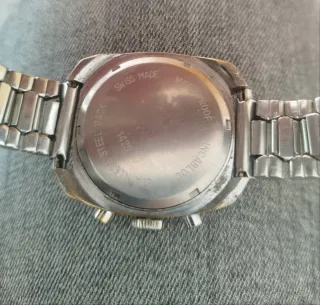 Mercury Cronógrafo Azul 17 Joyas Incabloc