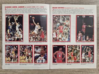 Álbum Gigantes de la NBA Hobby Press