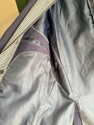 Chaqueta azul hombre