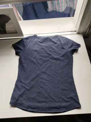 Camiseta Hollister 19 Lentejuelas Azul