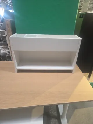Estantería de mesa Ikea blanca