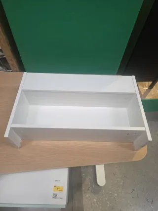 Estantería de mesa Ikea blanca