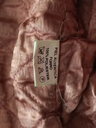 Cazadora Piel Vintage Juan Blanco Talla 42