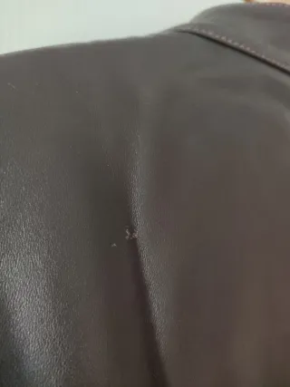 Cazadora Piel Vintage Juan Blanco Talla 42