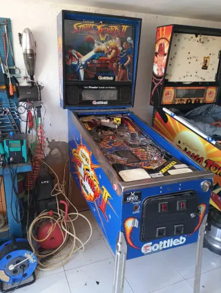 PINBALL STREET FIGHTER II - GOTTLIEB - CAPCOM