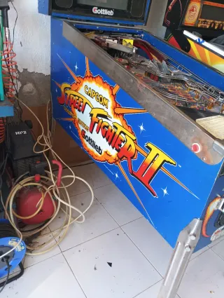 PINBALL STREET FIGHTER II - GOTTLIEB - CAPCOM