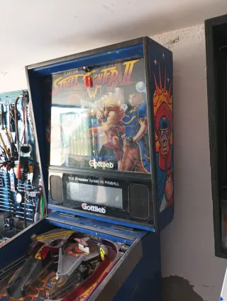 PINBALL STREET FIGHTER II - GOTTLIEB - CAPCOM