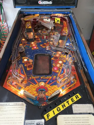PINBALL STREET FIGHTER II - GOTTLIEB - CAPCOM