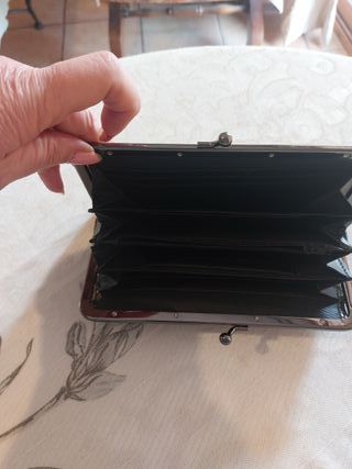 Cartera de mano vintage floral