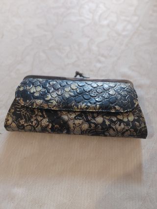 Cartera de mano vintage floral