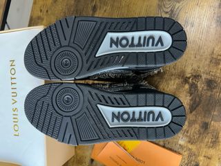 Louis Vuitton LV Trainer Scarpe Grigio Nere