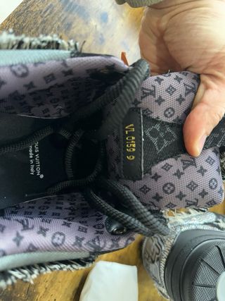 Louis Vuitton LV Trainer Scarpe Grigio Nere