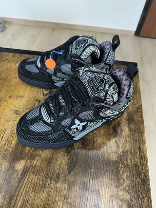 Louis Vuitton LV Trainer Scarpe Grigio Nere