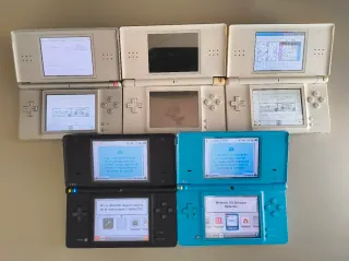 Lote 5 Nintendo DS y DSi LEGGI DESCRIZIONE