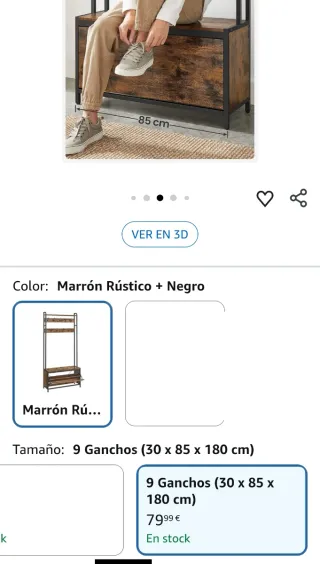 VASAGLE Perchero Zapatero, Perchero Recibidor