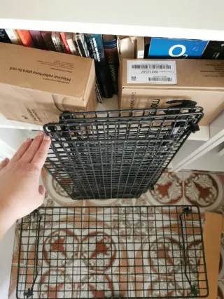 Zapatero Grgij Rejilla Ikea Negro