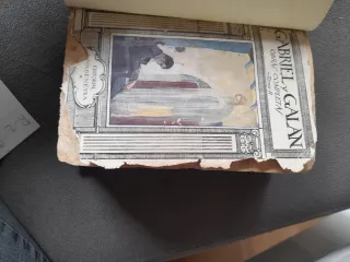 Libro antiguo 1921 Obras completas Gabriel y Galán