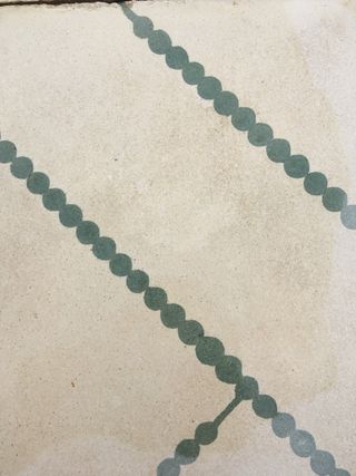 Alfombra baldosa hidráulica