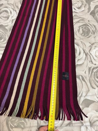 Sciarpa Rodrigo a righe multicolore