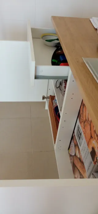 2 Armarios Bajos Ikea Knoxhult 120cm Blanco