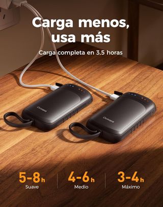 Ocoopa Calentador de Manos Recargable Doble Cara