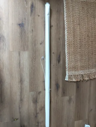 Estor enrollable blanco 160cm