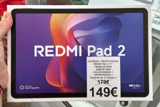 Xiaomi Redmi Pad 2 11 128GB Nero - Nella sua scatola
