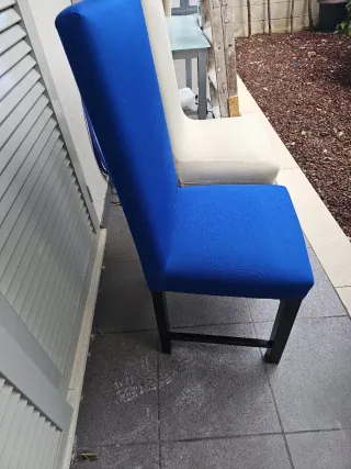 Juego de 6 sillas de comedor de madera