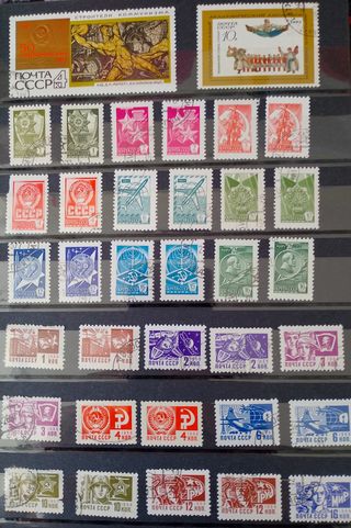 Álbum de sellos Checoslovaquia/ CCPP / Bulgaria +