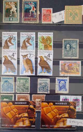 Álbum de sellos Checoslovaquia/ CCPP / Bulgaria +